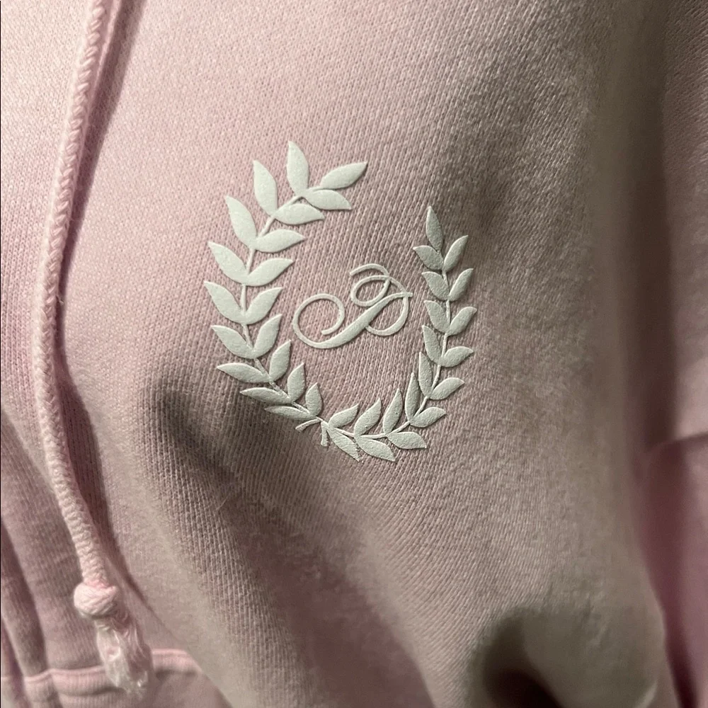 PINK Victoria's Secret Soft Pink Zip-Up Hoodie - Picture 5 of 10